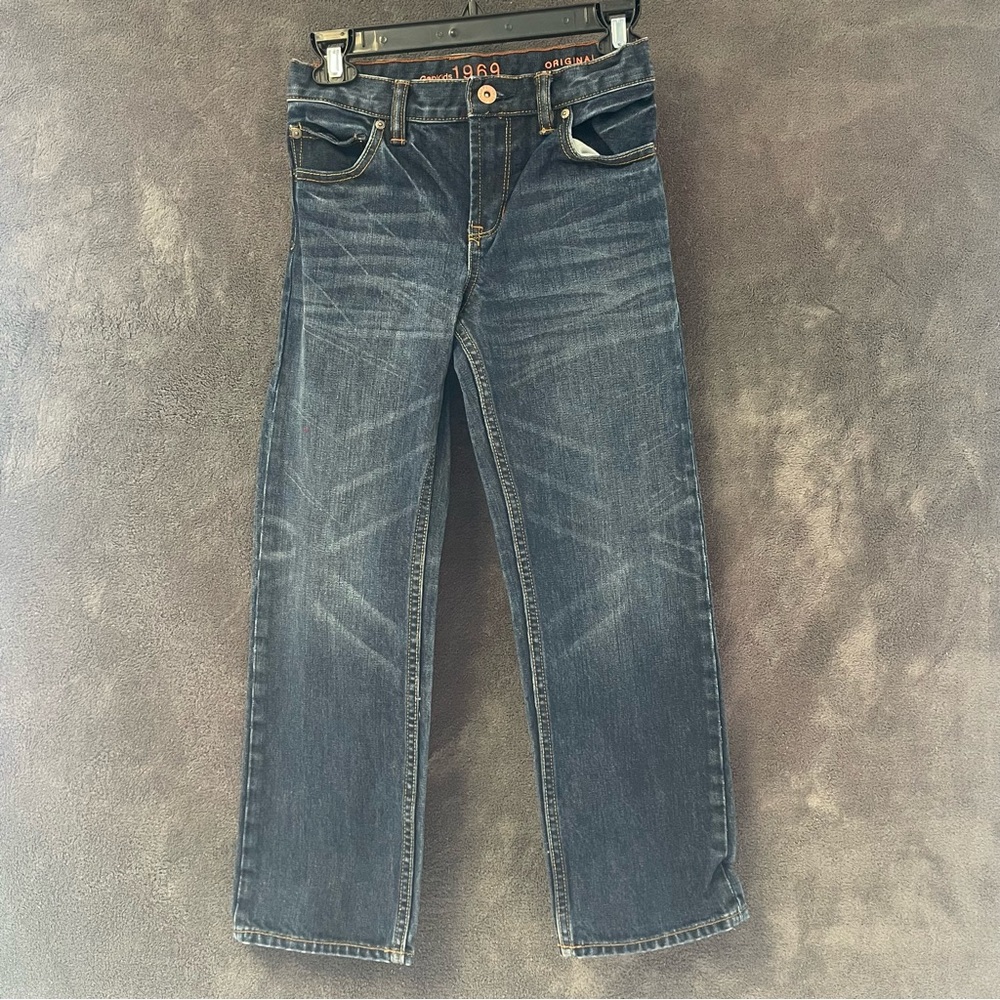 GAP Boys Dark Blue Straight Jeans
